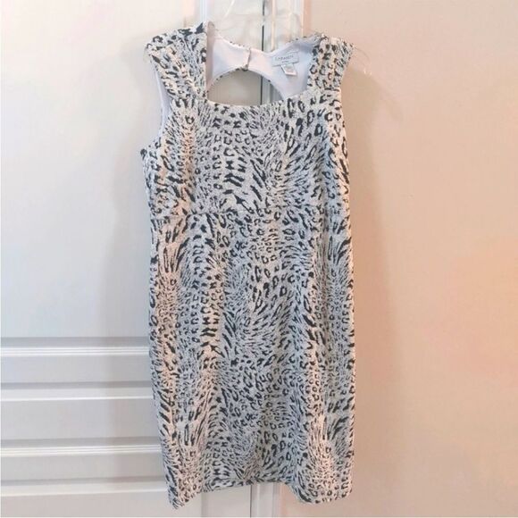 CARMEN Carmen Marc Volvo Black and  White Dress Size Large - Picture 1 of 12